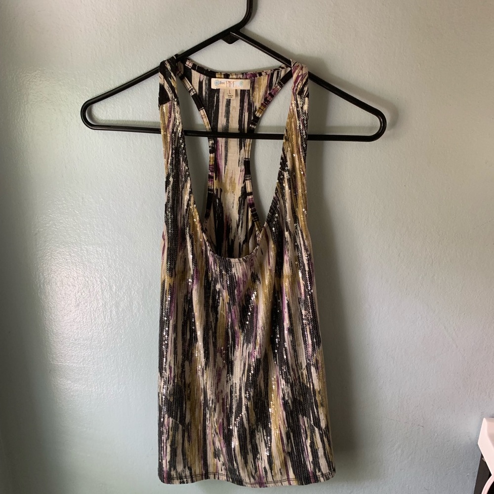 Sequin Tank
